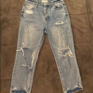 PacSun Ripped Mom Jean